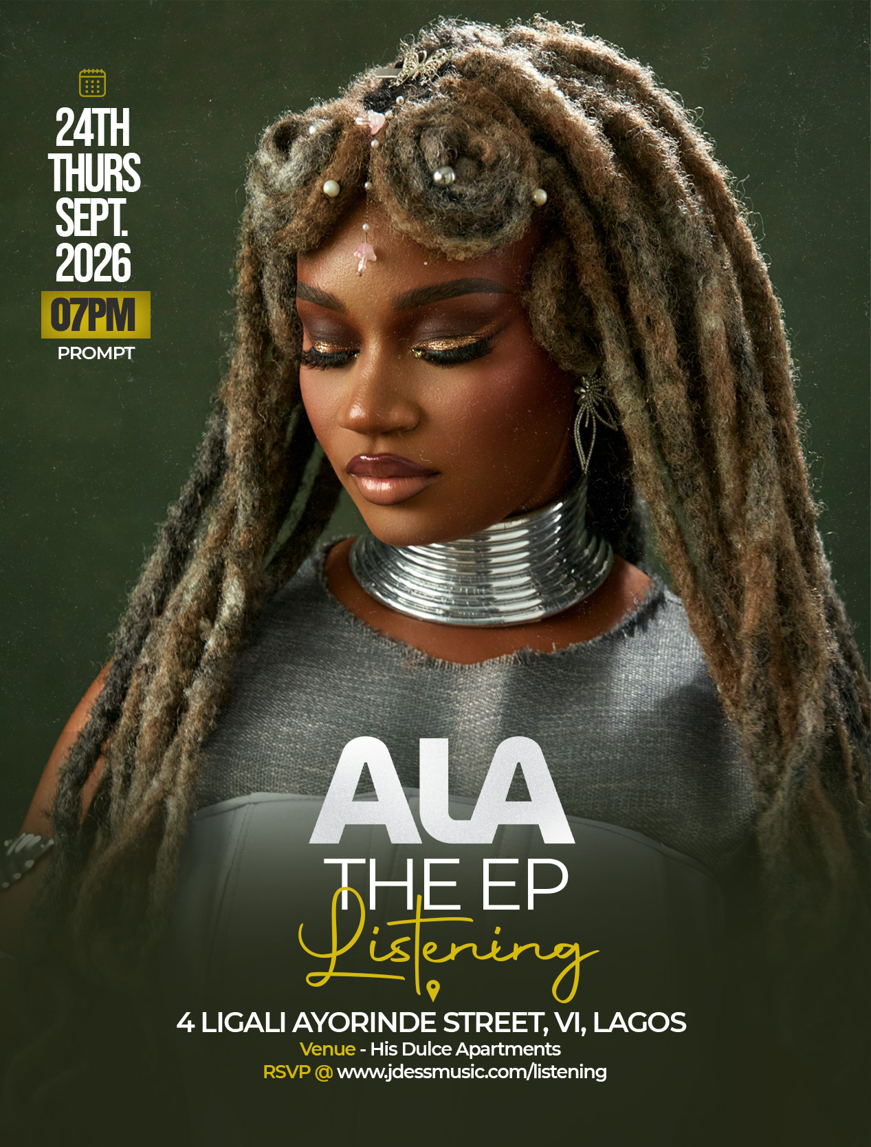 ALA — The EP Listening event flyer